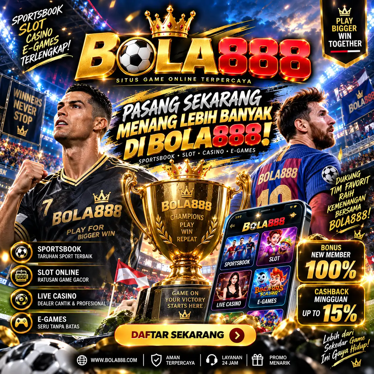 BOLA888 : Portal Toto Online Hari Ini dengan Pasaran Favorit dan Login Mudah